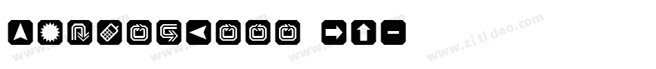 SymbolMono BT字体转换
